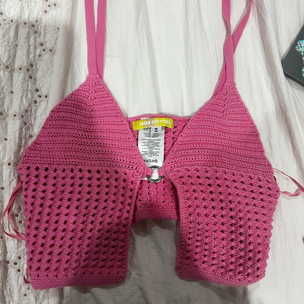 Urban Outfitters Pink Knit Top